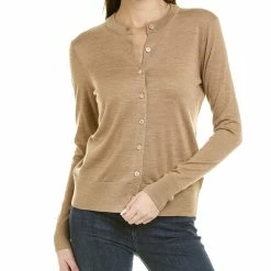 Cheapest 🧨 Brooks Brothers Wool Cardigan for 👩 women 🌟