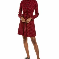 Cheap 🎉 Brooks Brothers Flannel 👚 Shirtdress for 👩 women 🔥