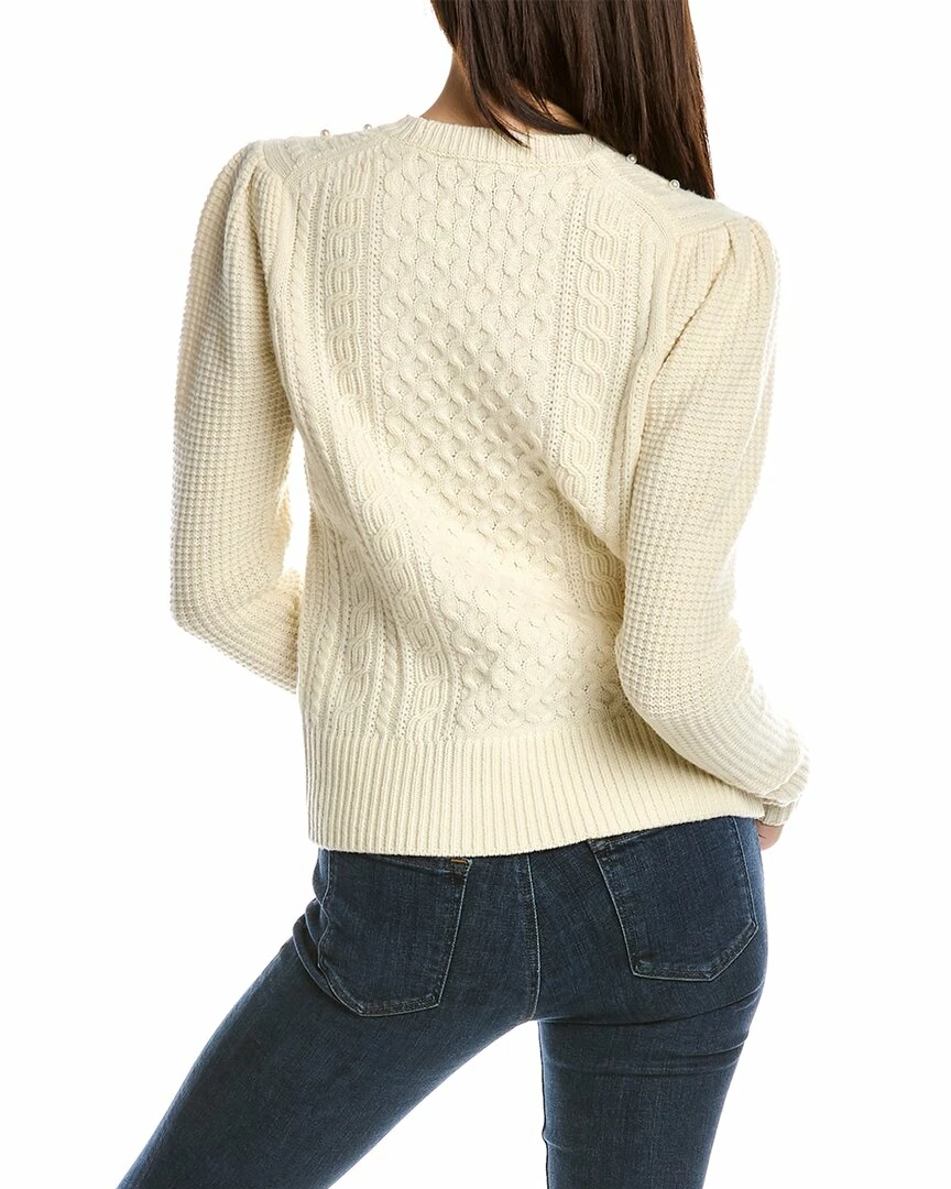 Best reviews of 🔔 Brooks Brothers Aran Pearl Wool-Blend Sweater for 👩 women 🎉 - Image 2