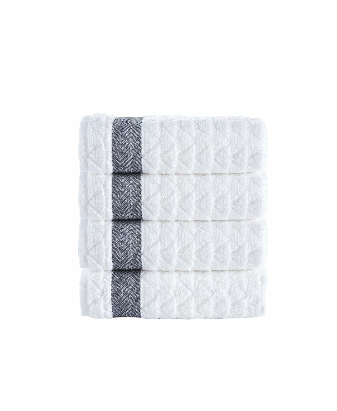 Best Sale 🌟 Brooks Brothers Herringbone 4 pcs Hand Towels 🔔 - Image 6