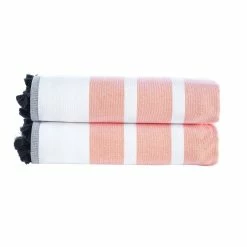 Discount 👏 Brooks Brothers Turkish Pesthemal 2 pcs Bath Sheets 😀