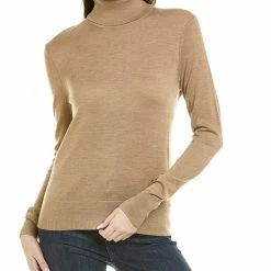 Budget 😉 Brooks Brothers Turtleneck Wool Sweater for 👩 women ✔️