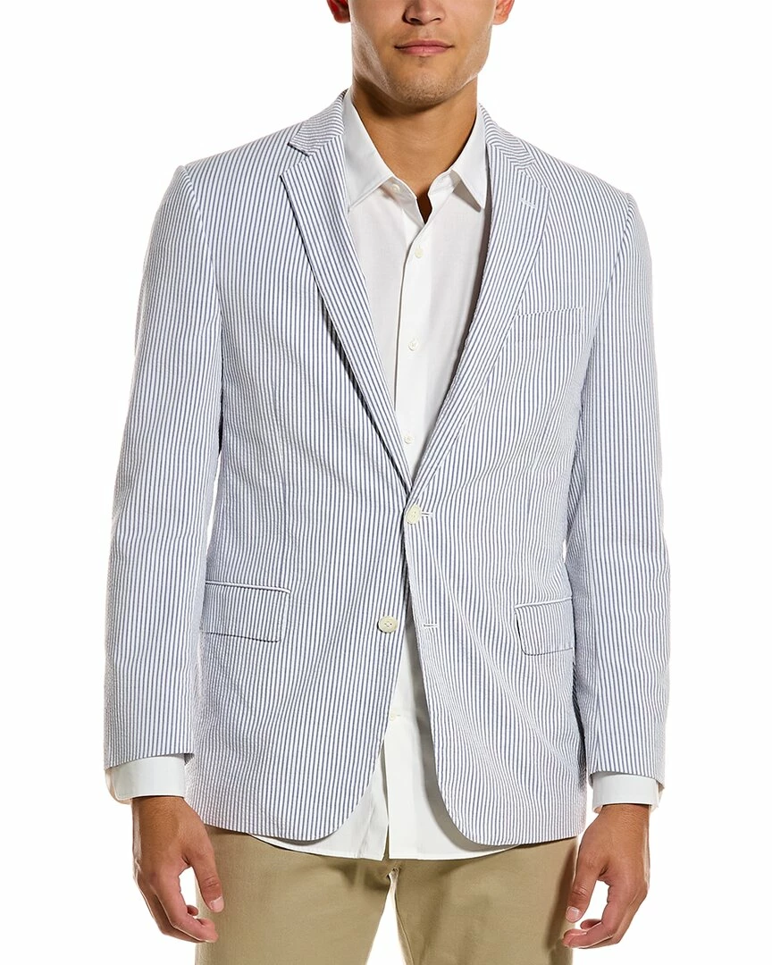 Budget โญ Brooks Brothers Seersucker Regent Fit Wool Blazer for men ๐ - Image 3