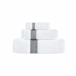 Best Pirce 👍 Brooks Brothers Ottoman Rolls 3 pcs Towel Set ⌛