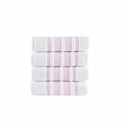 Coupon ✨ Brooks Brothers Contrast Border 4 pcs Hand Towels ⌛