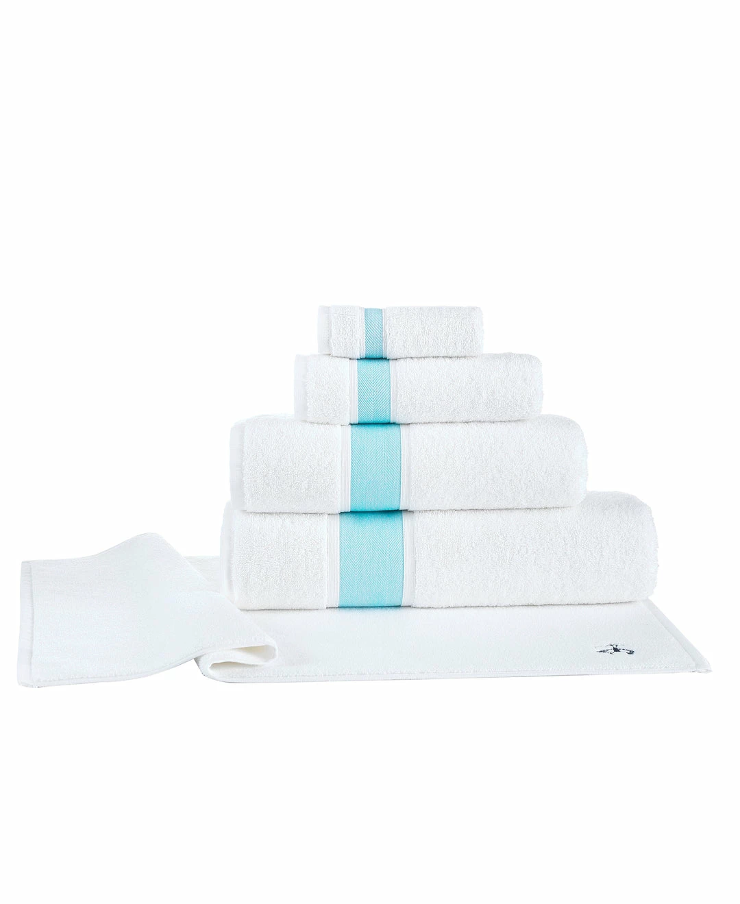 Brand new 🤩 Brooks Brothers Ottoman Rolls 2 pcs Bath Sheets ❤️ - Image 3