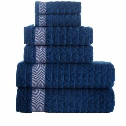 Hot Sale ๐ฅ Brooks Brothers Herringbone 6 pcs Towel Set ๐