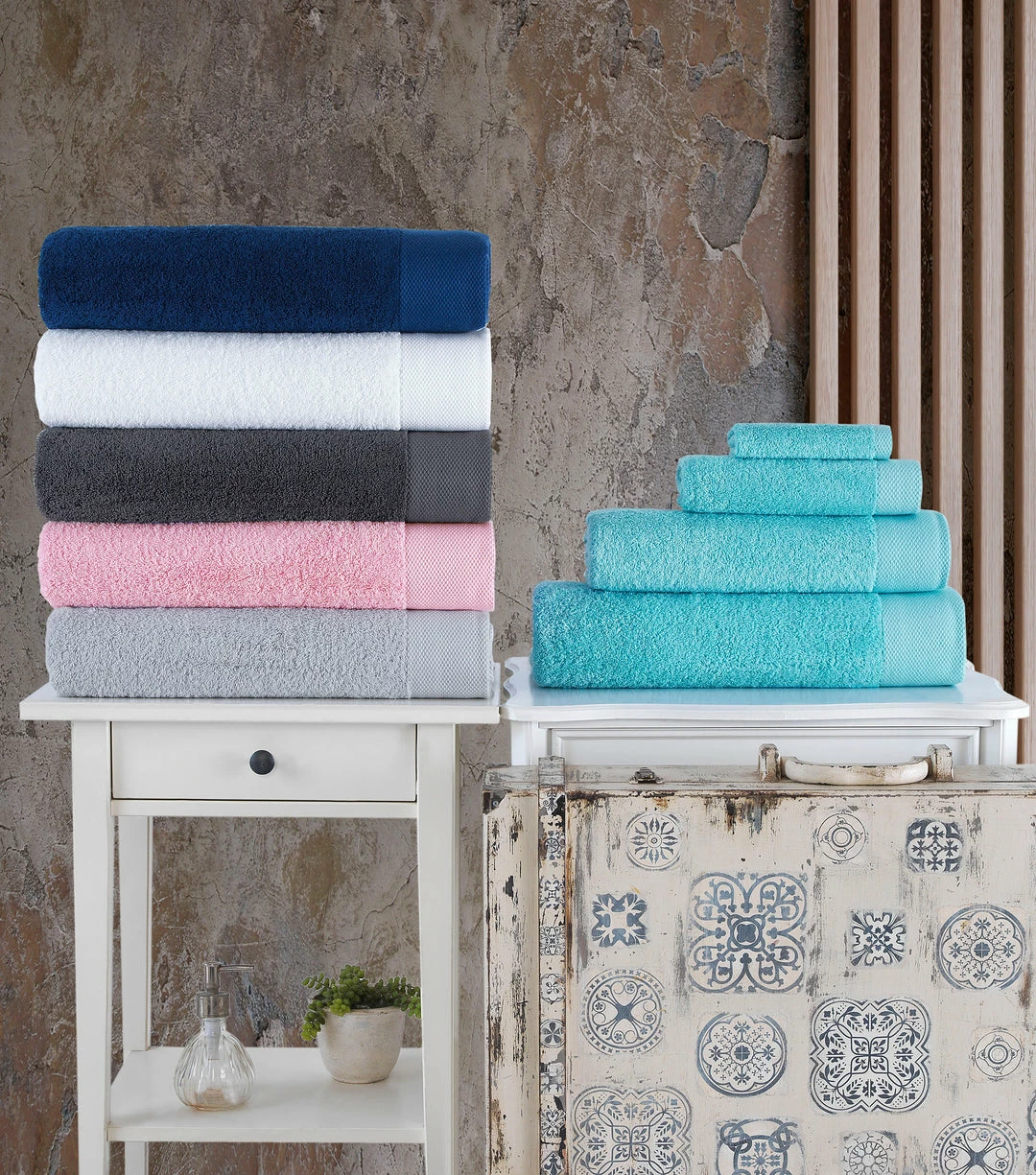 Best deal ✔️ Brooks Brothers Solid Signature 3 pcs Towel Set 🔥 - Image 4