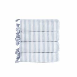 Outlet 🎉 Brooks Brothers Turkish Pesthemal 4 pcs Hand Towels 🔥