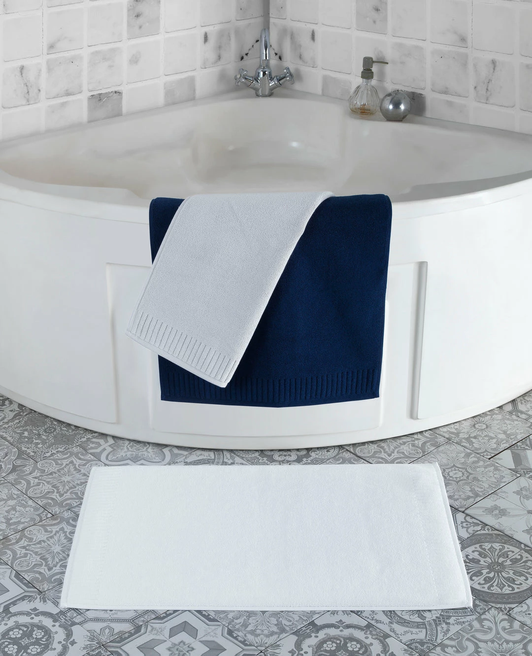 Wholesale 🛒 Brooks Brothers Fancy Border Bath Mat 🎁 - Image 6