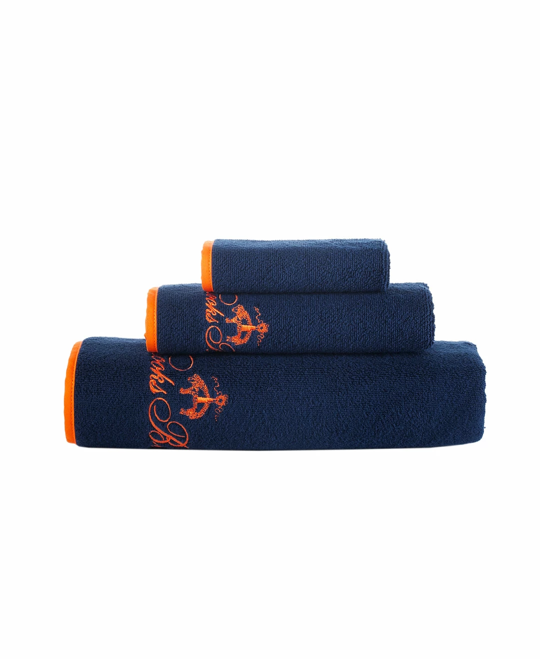 Cheap 🥰 Brooks Brothers Contrast Frame 3 pcs Towel Set 🥰 - Image 5