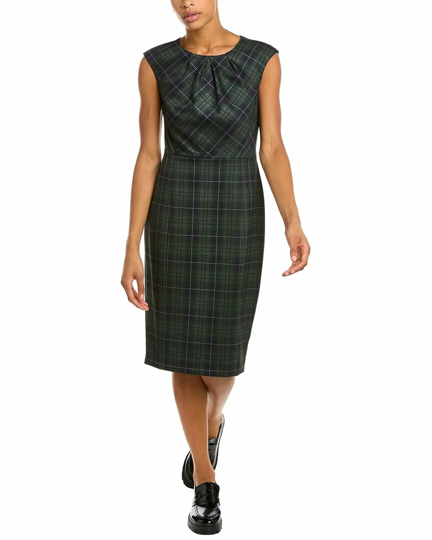 Hot Sale 👍 Brooks Brothers Plaid Sheath 👗 Dress for 👩 women 😀
