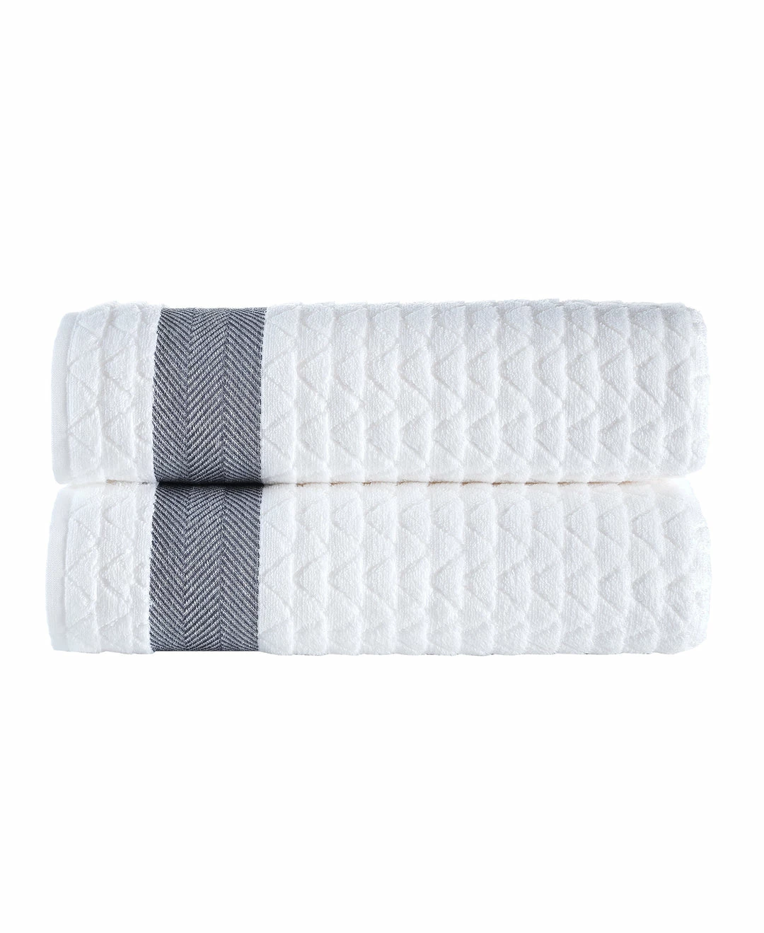 Coupon ๐ฅฐ Brooks Brothers Herringbone 2 pcs Bath Sheets ๐ - Image 6
