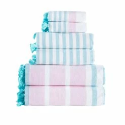 Deals 🔥 Brooks Brothers Turkish Pesthemal 6 pcs Towel Set 🤩