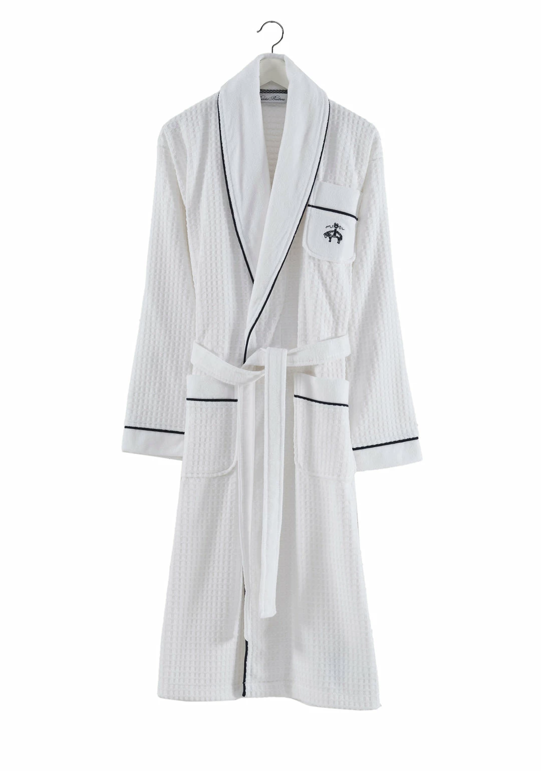 Outlet ๐ Brooks Brothers Waffle Terry Bathrobe for men ๐ - Image 4