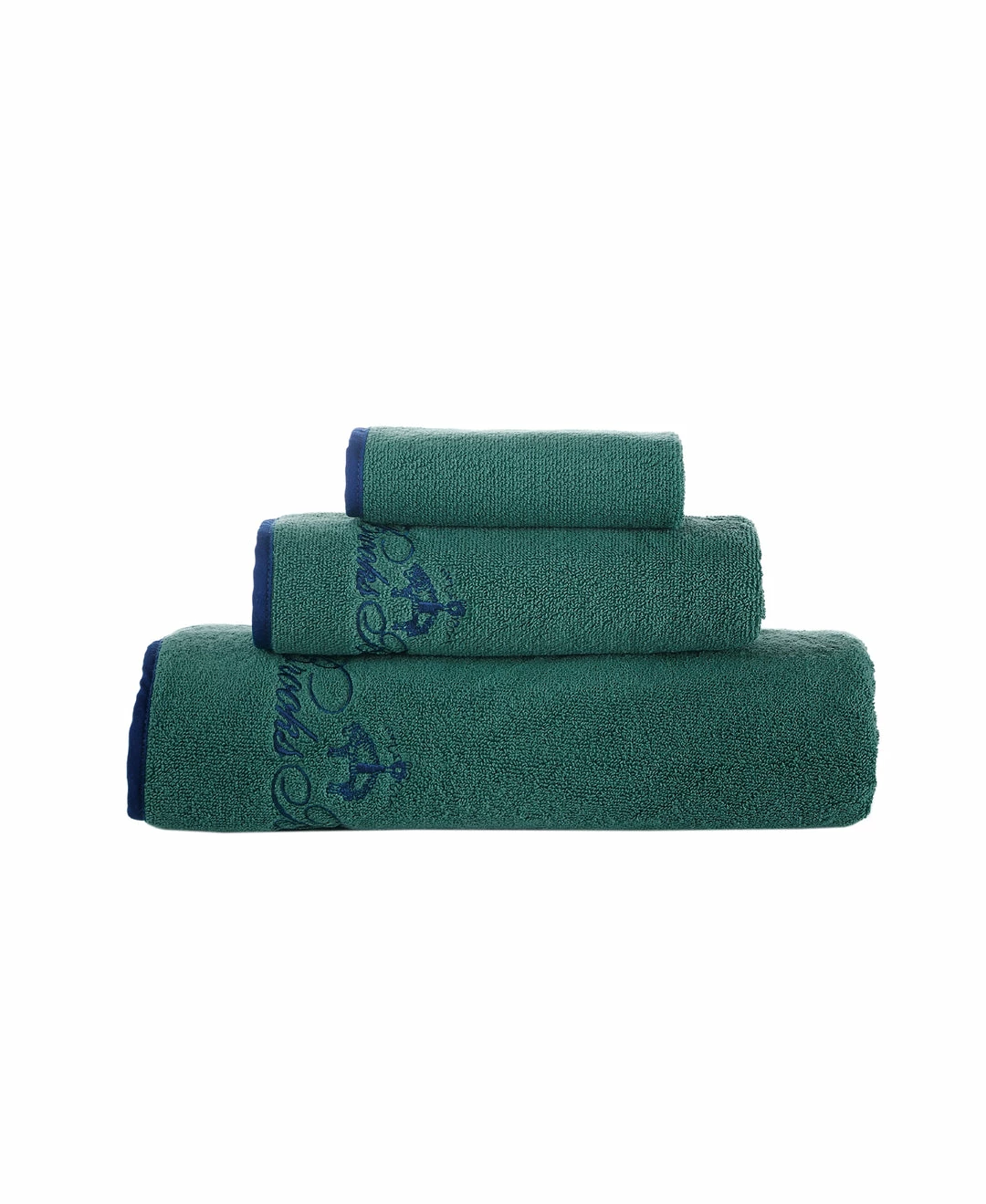 Cheap 🥰 Brooks Brothers Contrast Frame 3 pcs Towel Set 🥰 - Image 7