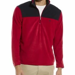 Hot Sale 🛒 Brooks Brothers Polar Fleece 1/4-Zip Pullover for men 🤩