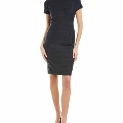 Coupon 😀 Brooks Brothers Explorer Wool-Blend Sheath 👗 Dress for 👩 women ✨