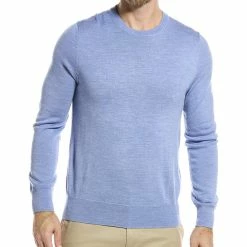 Outlet ⌛ Brooks Brothers Merino Wool Crewneck Sweater for men ✨
