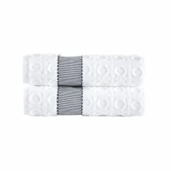 Best deal 😍 Brooks Brothers Circle in Square 2 pcs Bath Towels ✨