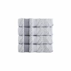 Discount 💯 Brooks Brothers Large Square 4 pcs Hand Towels 😀