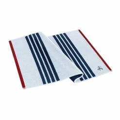 Hot Sale ⭐ Brooks Brothers Nautical Blanket Stripe Bath Mat 🤩