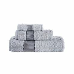 Cheapest ❤️ Brooks Brothers Circle in Square 3 pcs Towel Set 😉