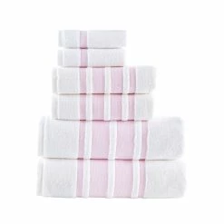 Brand new 😉 Brooks Brothers Contrast Border 6 pcs Towel Set 🎉
