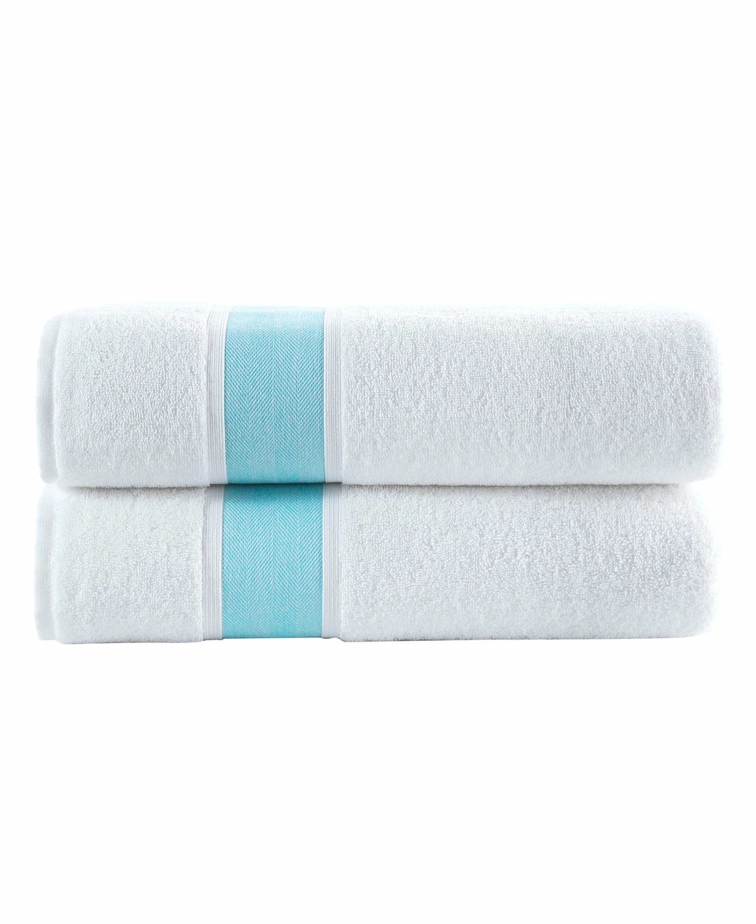 Brand new 🤩 Brooks Brothers Ottoman Rolls 2 pcs Bath Sheets ❤️