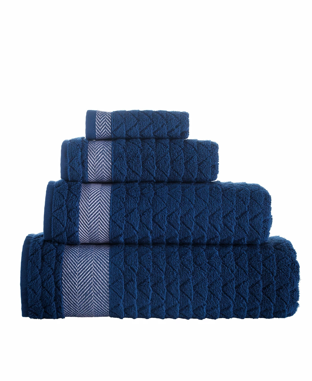 Best Sale 🌟 Brooks Brothers Herringbone 4 pcs Hand Towels 🔔 - Image 3