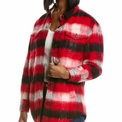 Best deal ⭐ Brooks Brothers Buffalo Check Wool-Blend Jacket for 👩 women ⌛