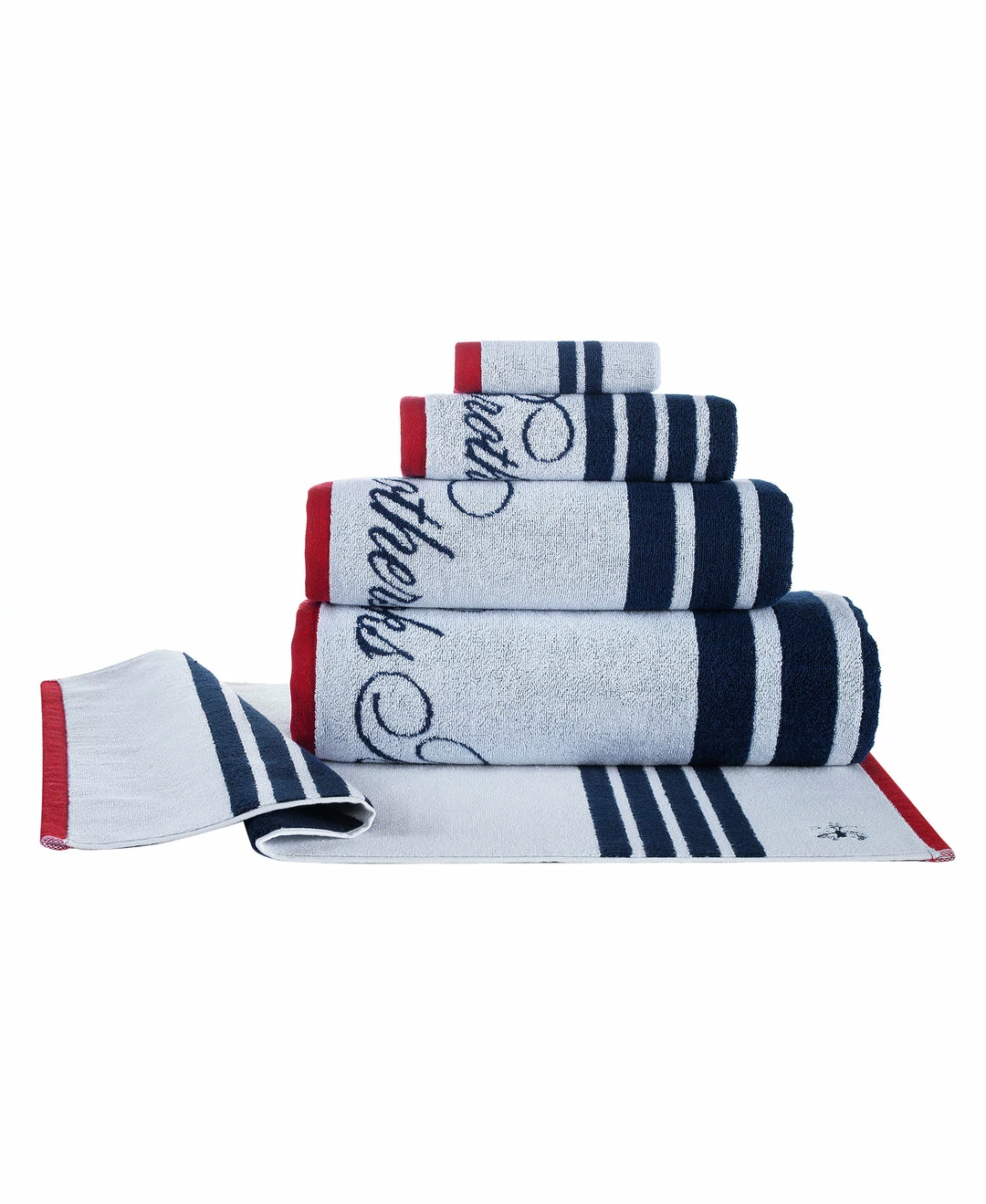 Hot Sale ⭐ Brooks Brothers Nautical Blanket Stripe Bath Mat 🤩 - Image 3