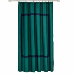 Hot Sale 🤩 Brooks Brothers Contrast Frame Shower Curtain ⌛